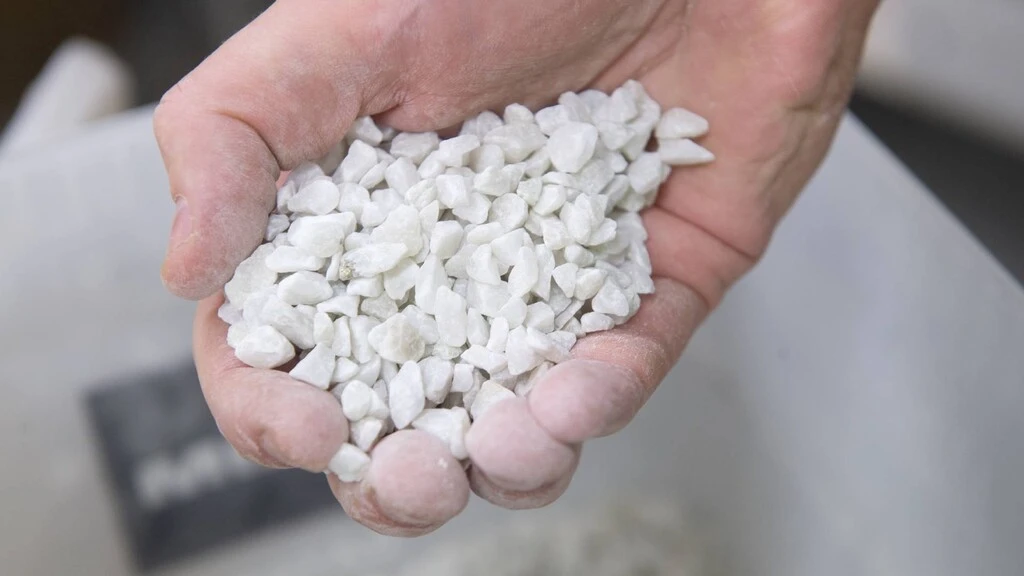 Minskat miljöavtryck med utfasad natursand 
