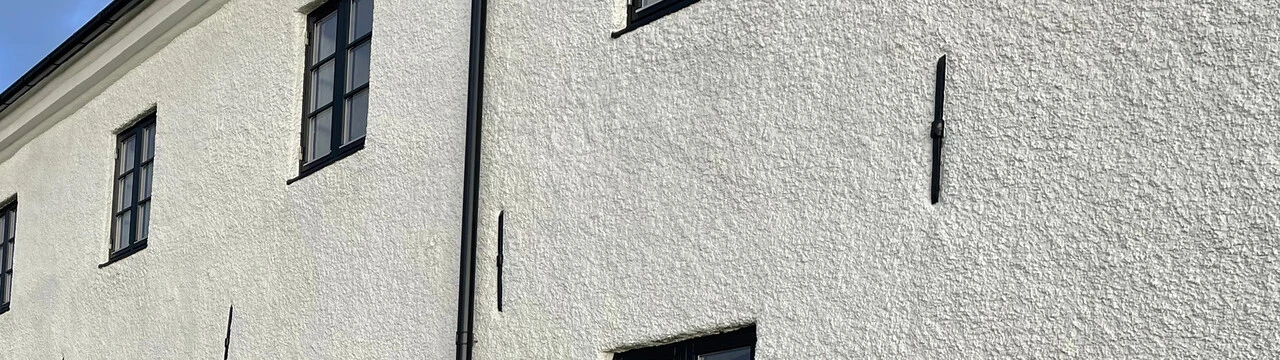 Köpmansmagasinet Smygehuk med Weber kalkbruk
