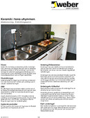 Plattsättning av keramiska plattor i torra utrymmen Plattsättning av keramiska plattor i torra utrymmen