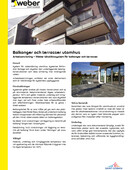 Plattsättning på balkonger och terrasser utomhus Plattsättning på balkonger och terrasser utomhus