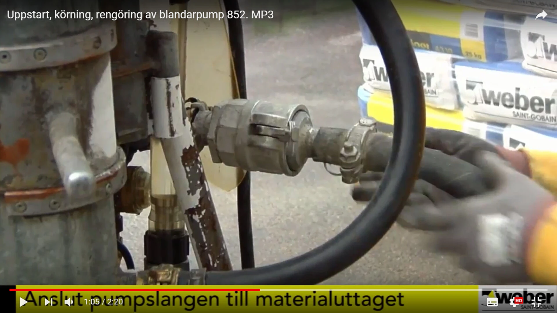 Webers filmarkiv för maskin
