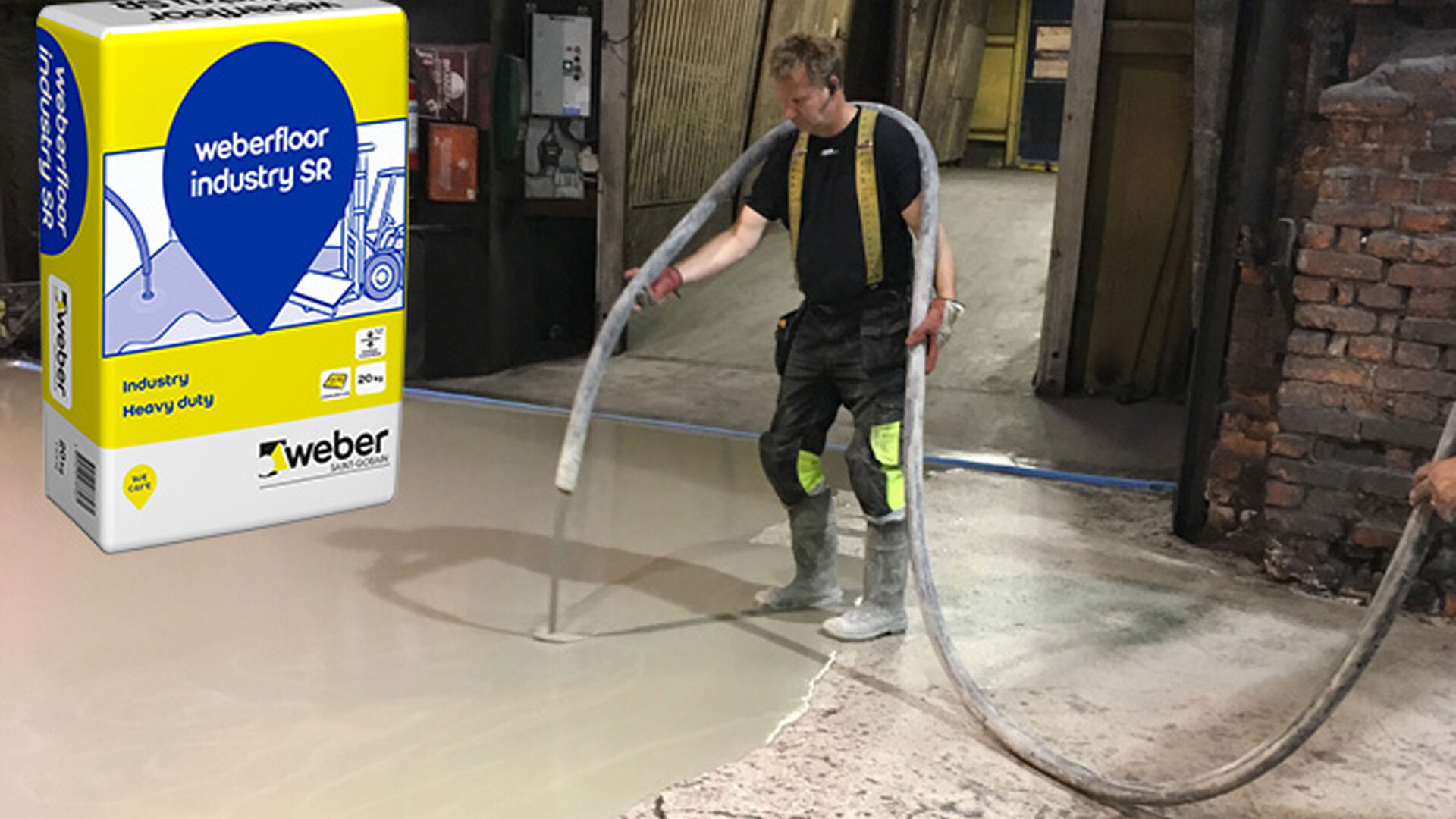 weberfloor industry SR för extra slittåliga golv weberfloor industry SR för extra slittåliga golv