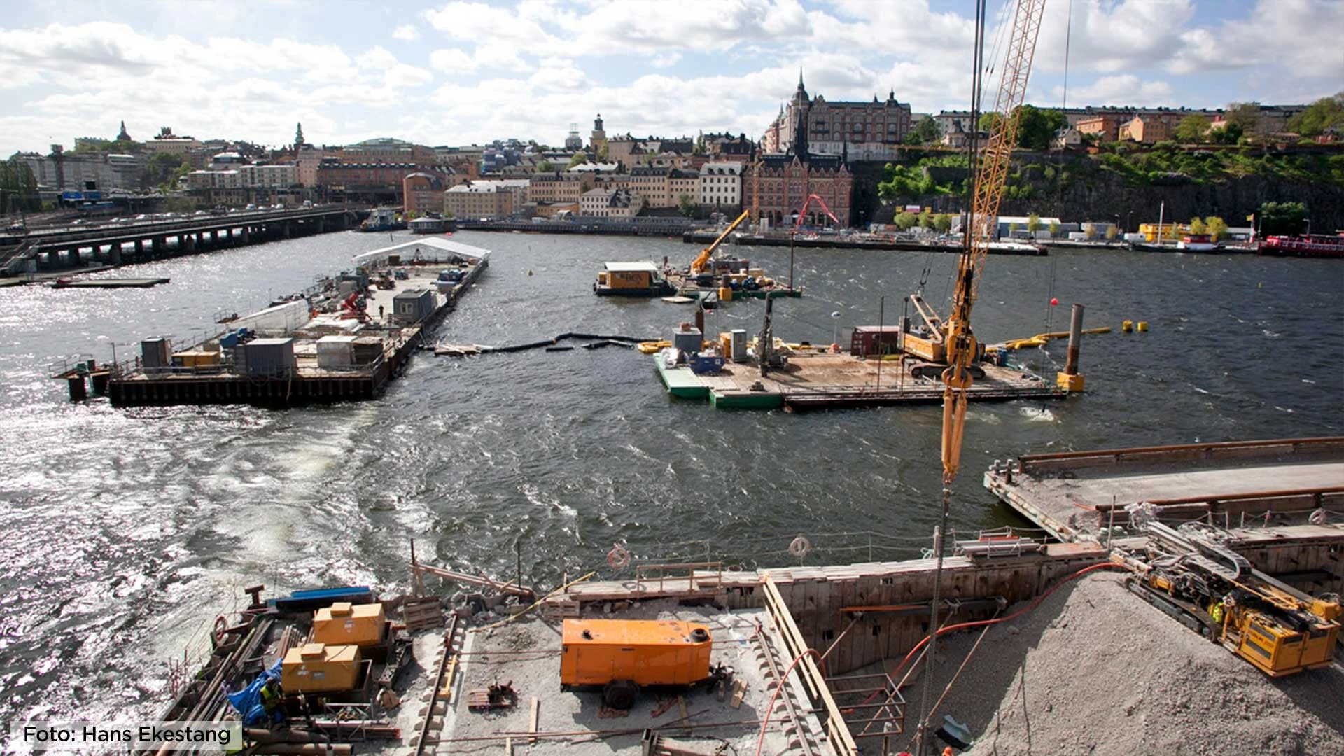 Söderströms tunneln Citybanan