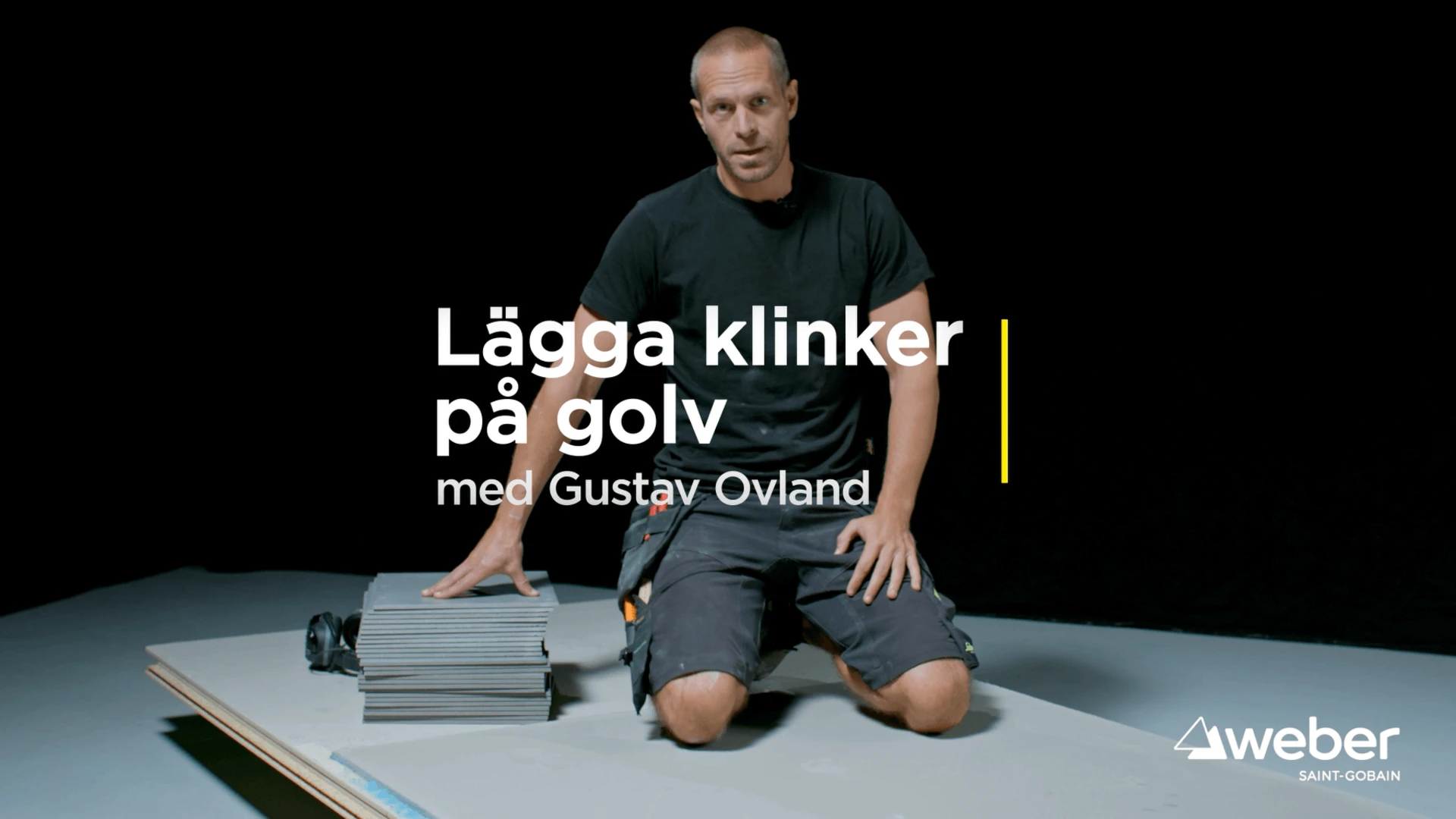 Lägga klinker på hallgolv 
