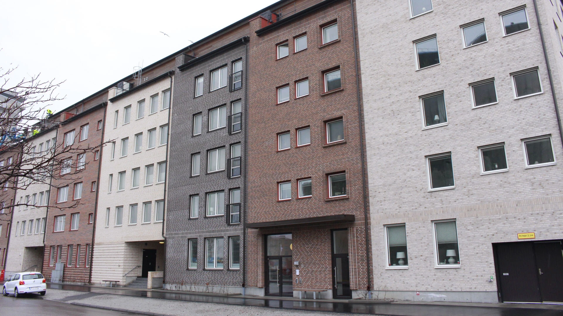 Dragörkajen i Malmö är murad med Webers murbruk
