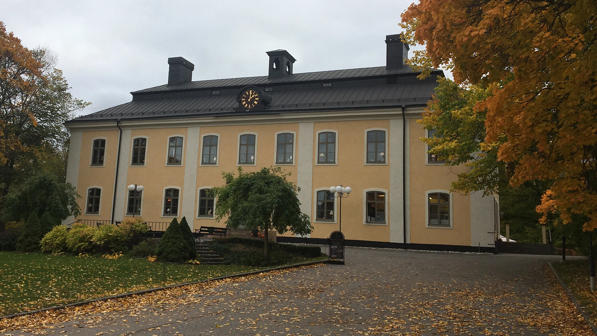 Åkeshovs slott är putsat med Weber Kalkbrukssystem