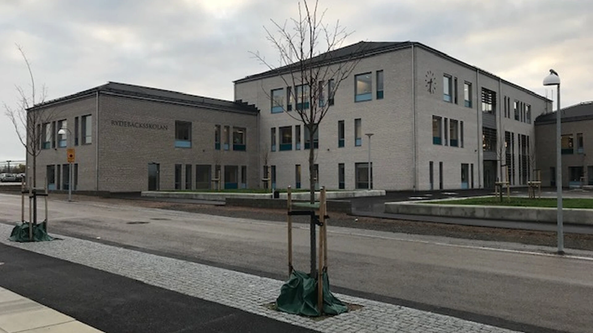 Fasadreferens Rydebäcksskolan