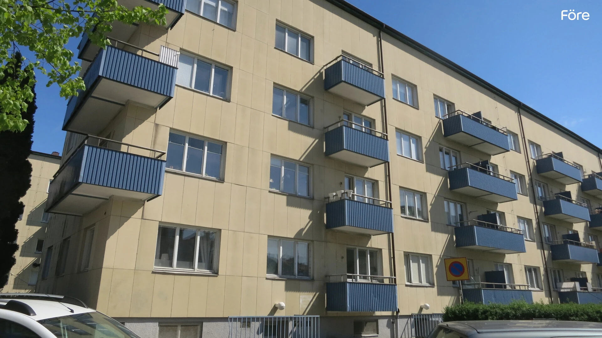 Fasader renoverade med Weber putsbruk