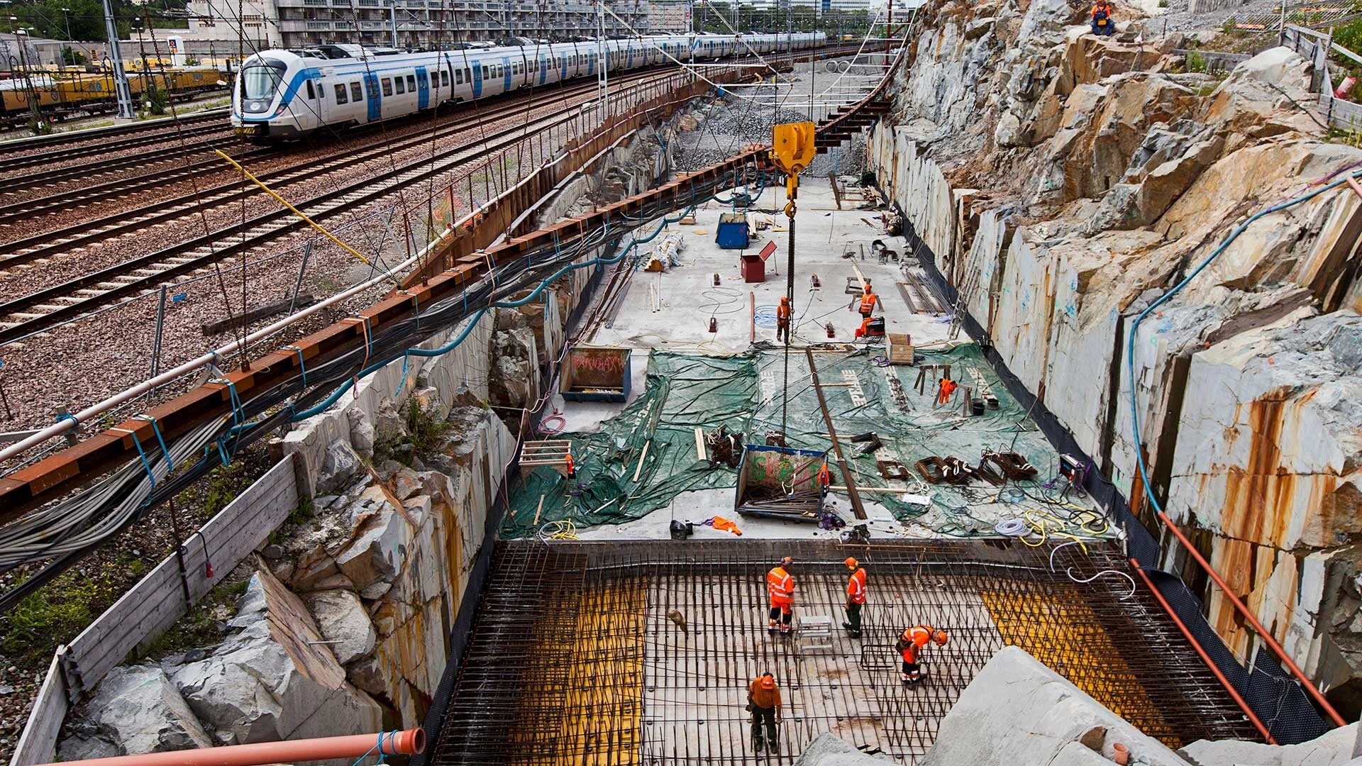 Tomteboda betongtunnel, Citybanan
