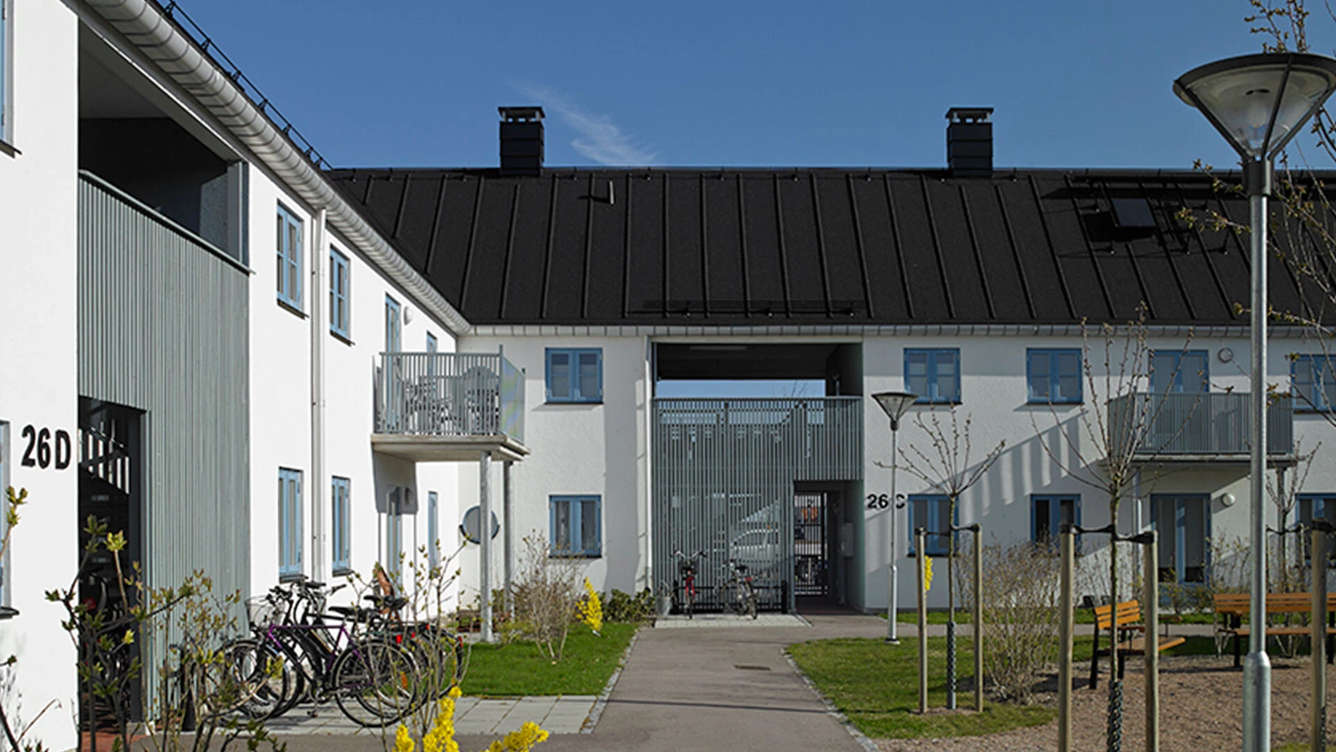 Radhus med karakteristisk Skanörkänsla i Skanörs Vångar