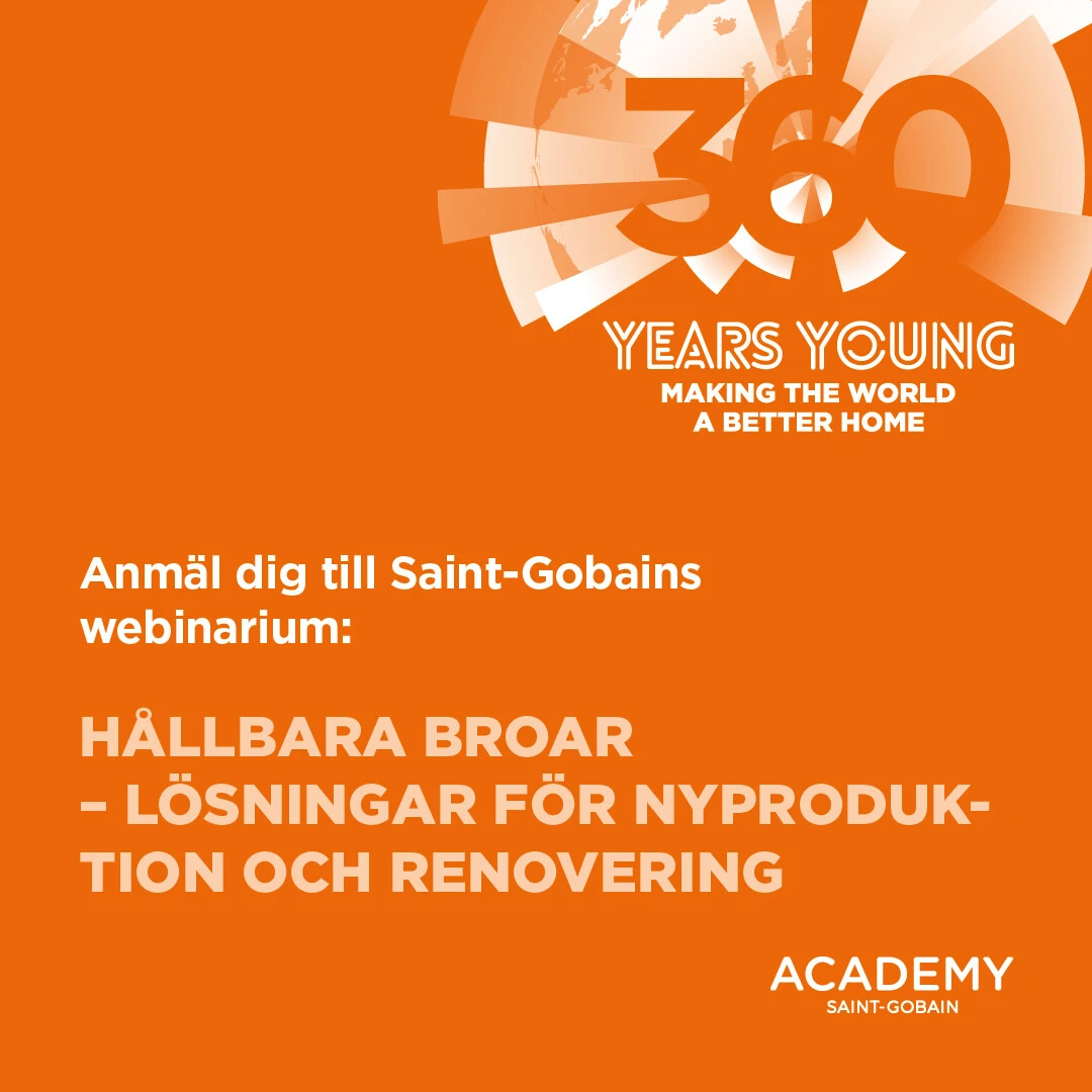 Den 6 november håller vi ett webinarium där vi går in mer detaljerat på processen vid nybyggnation och renovering av broar.
