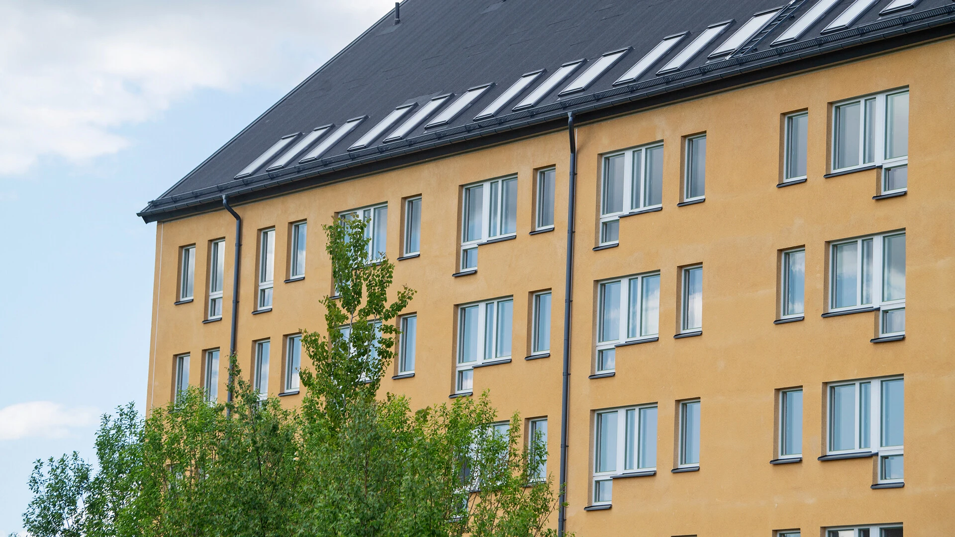 Fältläkaren har fasader med Serpovent G3