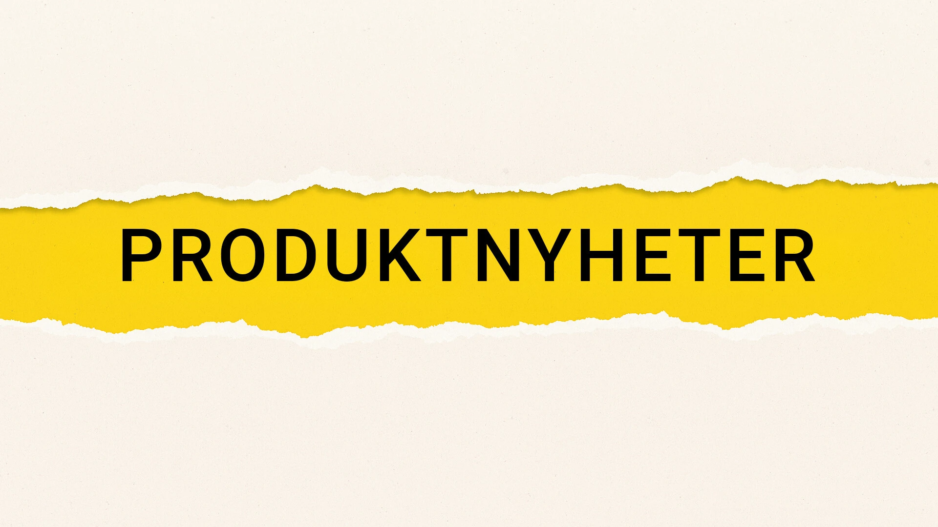 Weber produktnyheter
