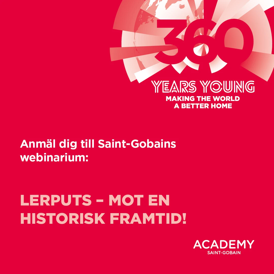 I detta webinarium presenterar vi de fördelar som finns med att arbeta med lera