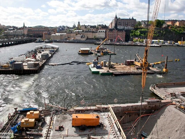 Söderströms tunneln Citybanan