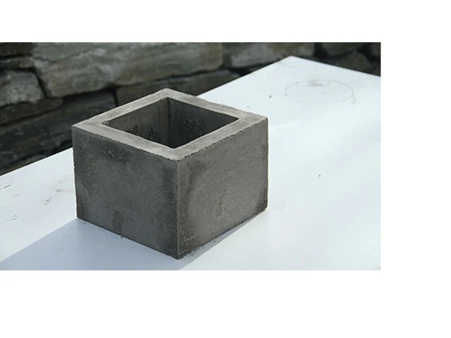 Betongkrukan är klar att användas