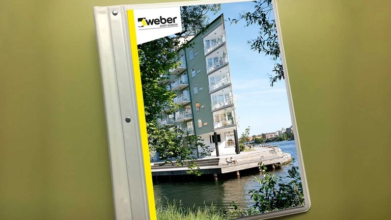Skapa en objektpärm för Webers fasadprojekt
